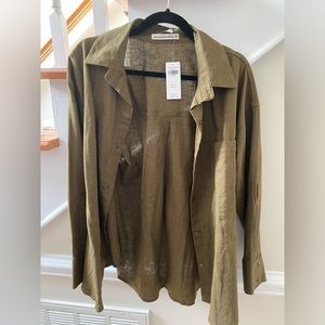Abercrombie & Fitch linen shirt